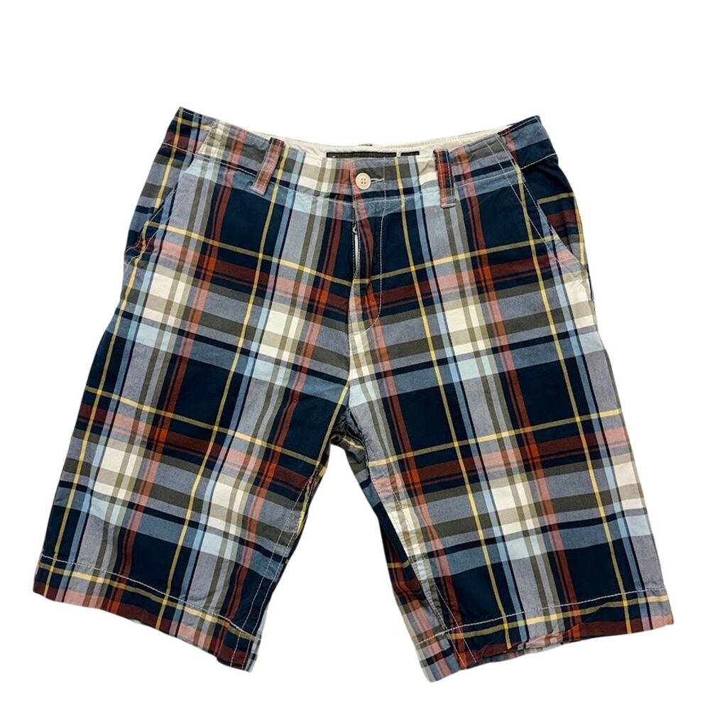 Vintage Y2K Old Navy Plaid Baggy Skater Shorts Size 32